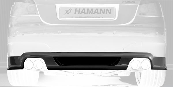 BMW M5 Heckabschluss 4 Rohr Hamann Motorsport