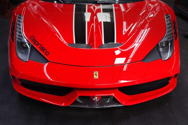 Ferrari 458 Speciale Carbon Frontspoiler Capristo