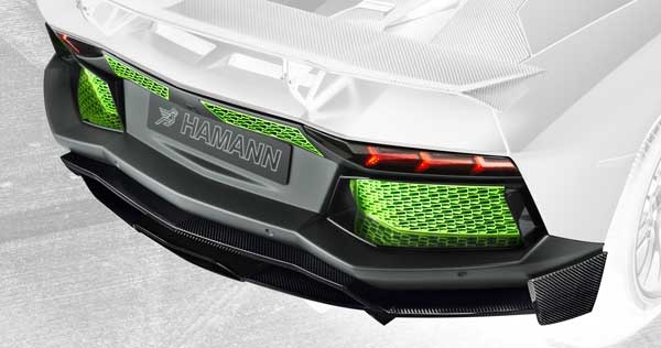 Heckschürze Lamborghini Aventador Hamann Motorsport