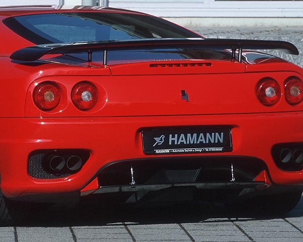 Ferrari 360 Heckflügel Carbon Hamann Motorsport